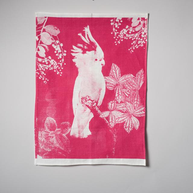 Tropical Bird Tea Towel