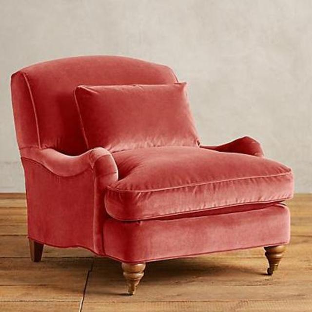 Velvet Glenlee Chair, Wilcox