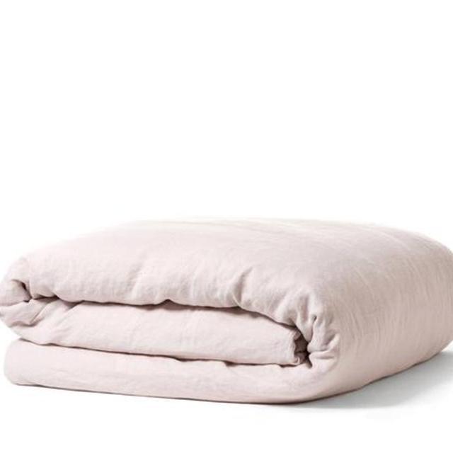 Linen Duvet Cover - White