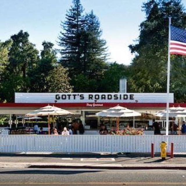 Lunch at Gott's Roadside in St. Helena