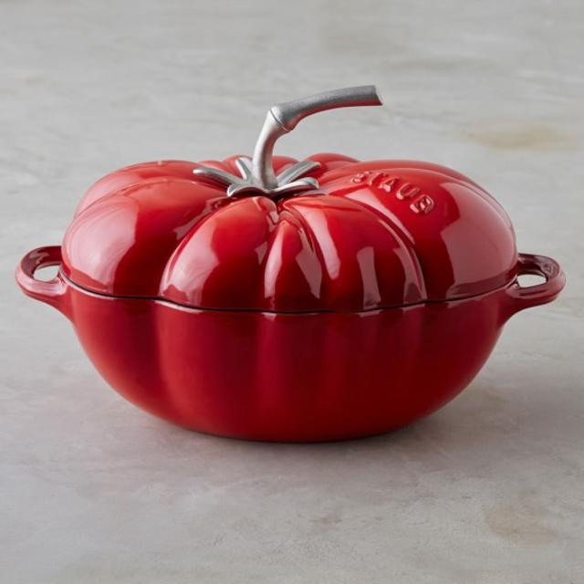 [Williams-Sonoma] Staub Cast-Iron Tomato Cocotte