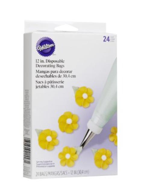 [Amazon] Wilton Disposable 12-inch Decorating Bags, 24 Pack