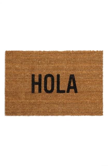 'Hola' Doormat