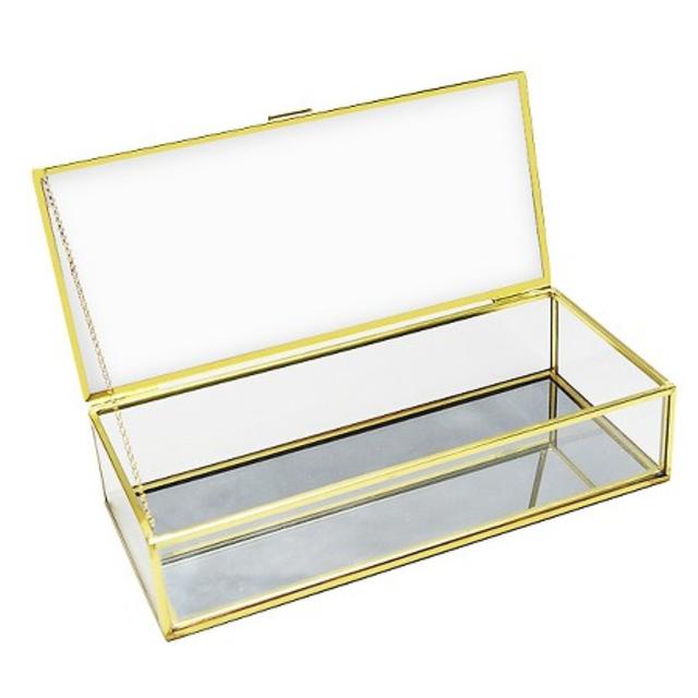 Threshold™ Decorative Glass Storage Box