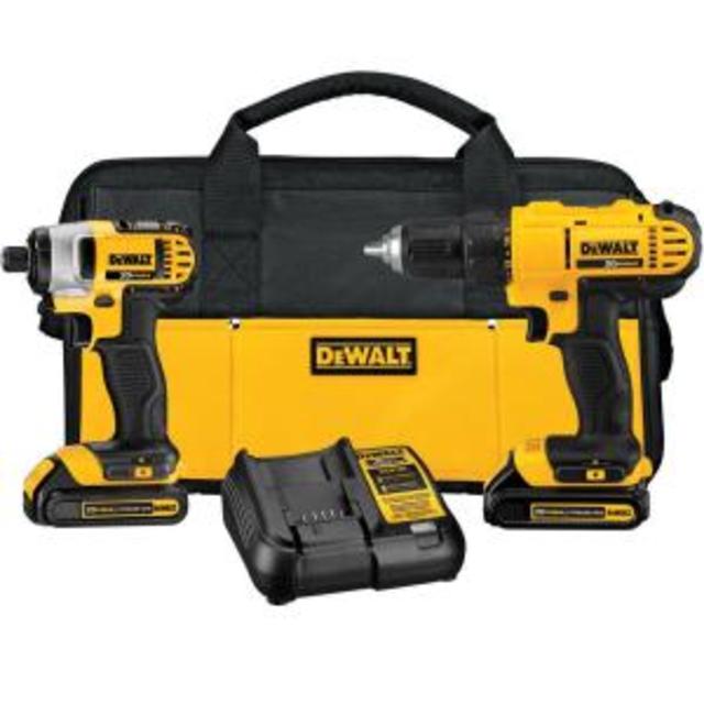 20-Volt Max Lithium-Ion Cordless Combo Kit (2-Tool)