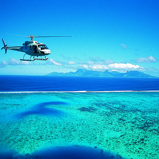 Helicopter Ride in Bora Bora