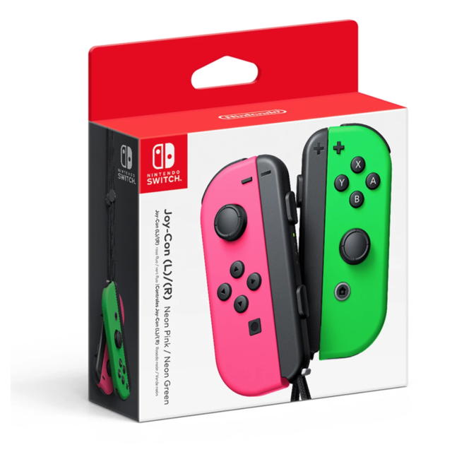 Nintendo Joy-Con - Neon Pink / Neon Green