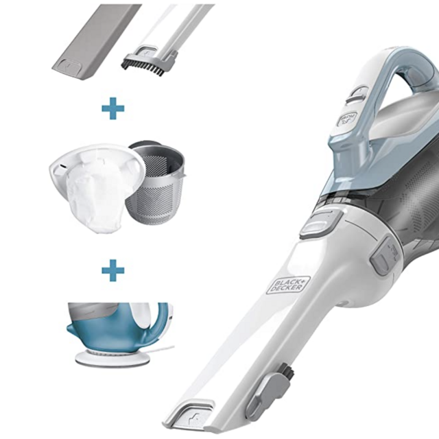 Add to your ordeBLACK+DECKER dustbuster Handheld Vacuum, Cordless, 16V (CHV1410L) , 21oz , Bluer