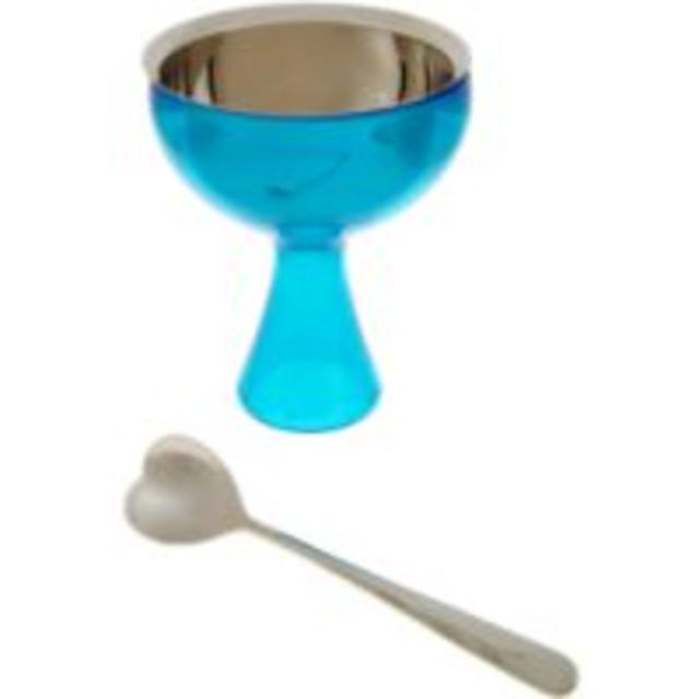 Alessi "Big Love" Ice Cream Bowl & Spoon