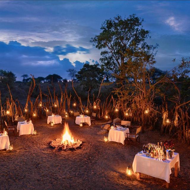 Romantic Dinner in Africa