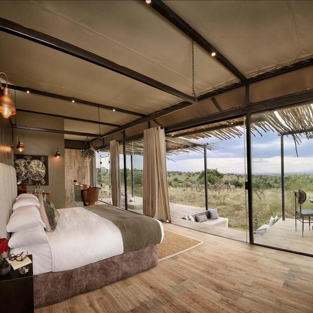 Glamping with the Zebras (upgrade our accommodations)