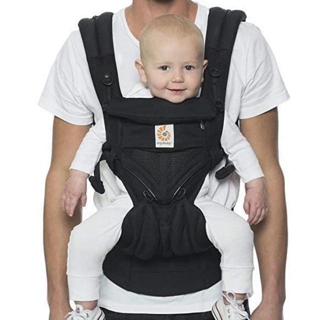 Ergobaby Omni 360 All-Position Baby Carrier for Newborn to Toddler with Lumbar Support & Cool Air Mesh (7-45 Lb), Onyx BlackAdd to your order