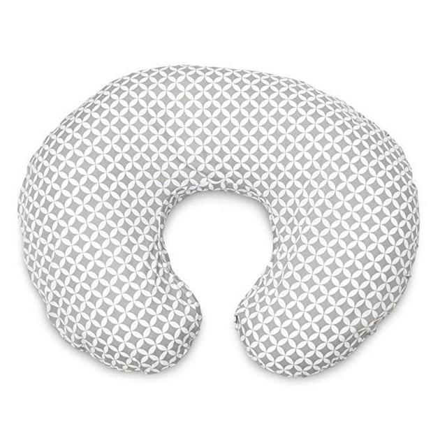 Boppy Original Nursing Pillow and Positioner, Geo Circles, Cotton Blend Fabric with allover fashion