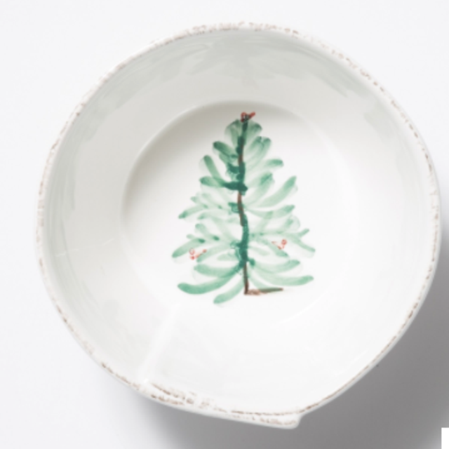 VIETRI LASTRA HOLIDAY STACKING CEREAL BOWL