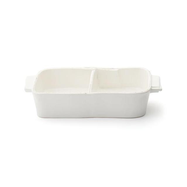 VIETRI LASTRA WHITE 2 PART SERVER