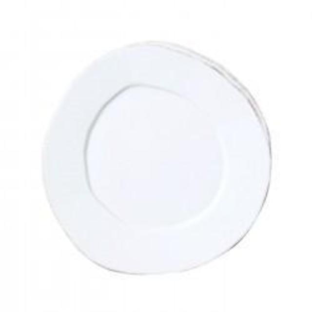 VIETRI LASTRA WHITE SALAD PLATE
