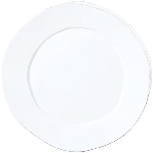 VIETRI LASTRA WHITE ROUND PLATTER