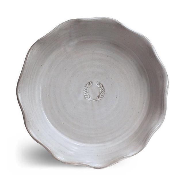 FARMHOUSE POTTERY LAUREL PIE DISH