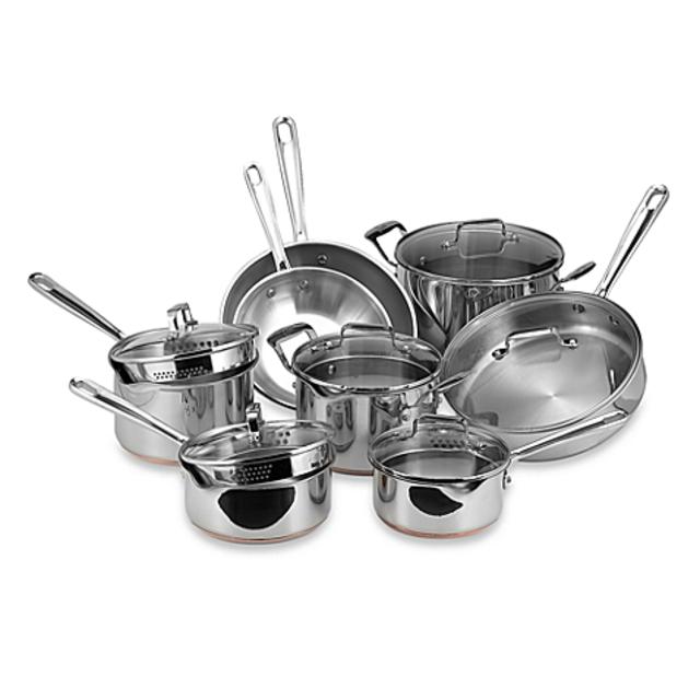 Emerilware Stainless Steel 14-Piece Cookware Set