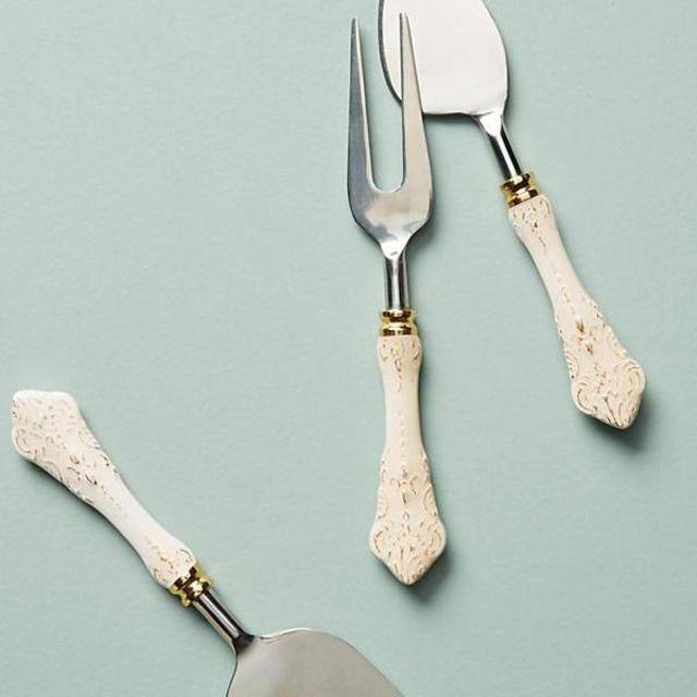 Goldenrod Cheese Knives