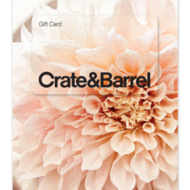 Crate & Barrel Gift Card - Any Denomination