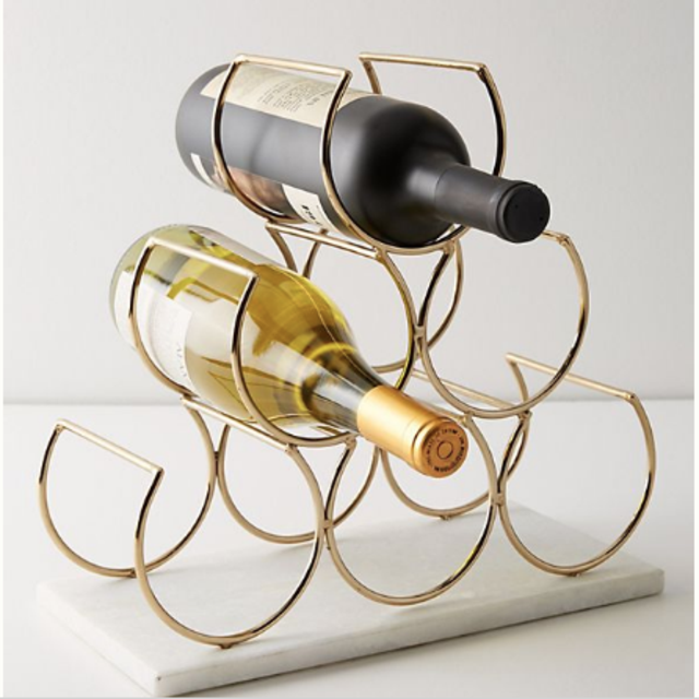 Brass Wine Rack