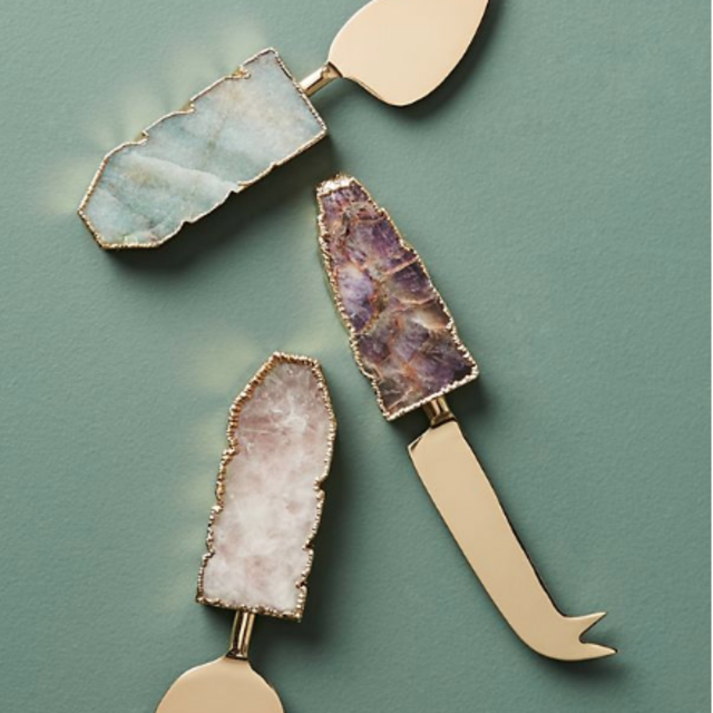 Agate Cheese Knife Set
