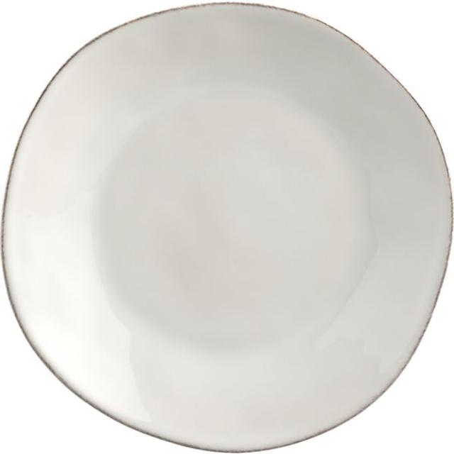 Crate & Barrel - Marin White Salad Plate