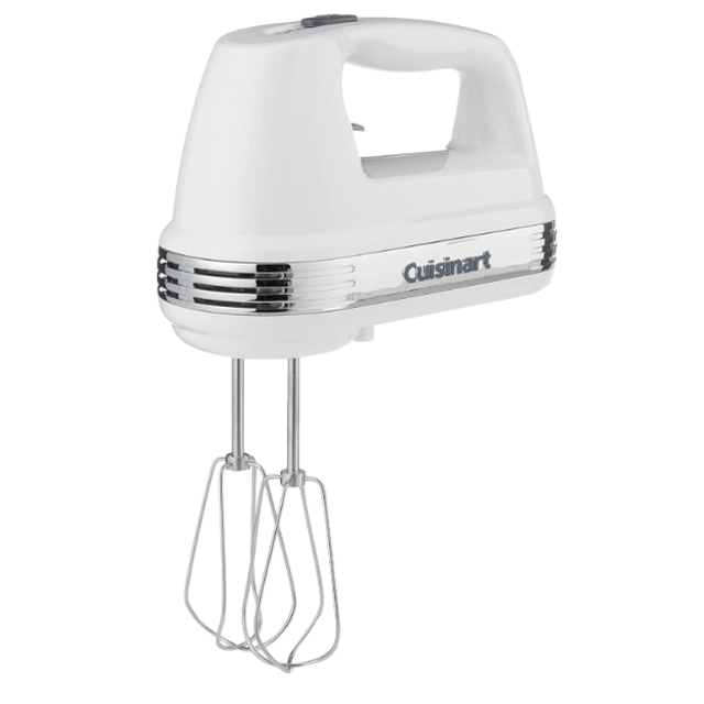 Cuisinart HM-50 Power Advantage 5-Speed Hand Mixer, White