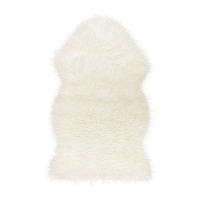 TEJN Faux sheepskin, white