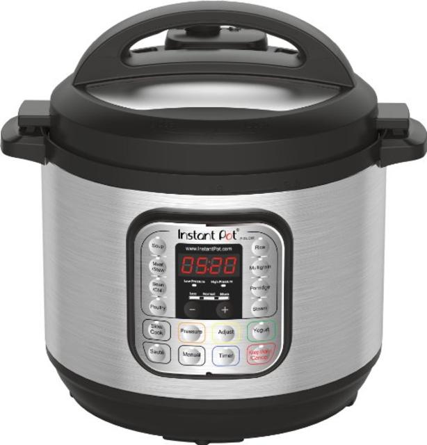 Instant Pot IP-DUO80 7-in-1 Programmable Electric Pressure Cooker, 8 Qt