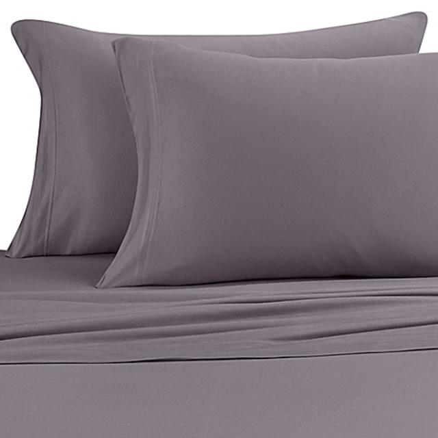 Pure Beech® Jersey Knit Modal Standard Pillowcase in Charcoal