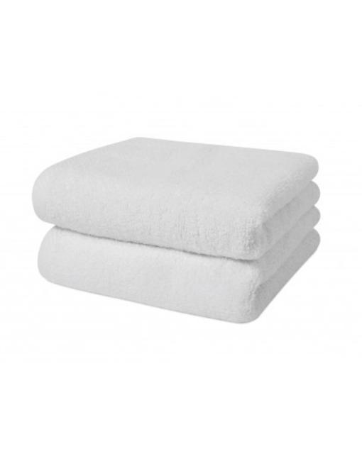 White Natural Plush Micro Cotton Towel- Hand Towel