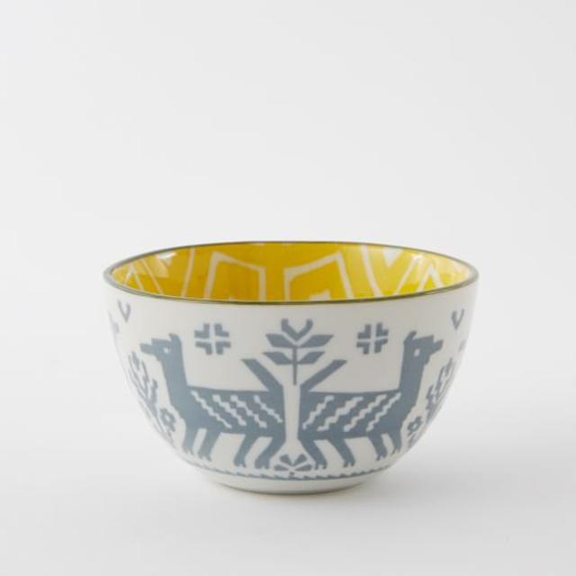 Folk Pad Printed Bowls