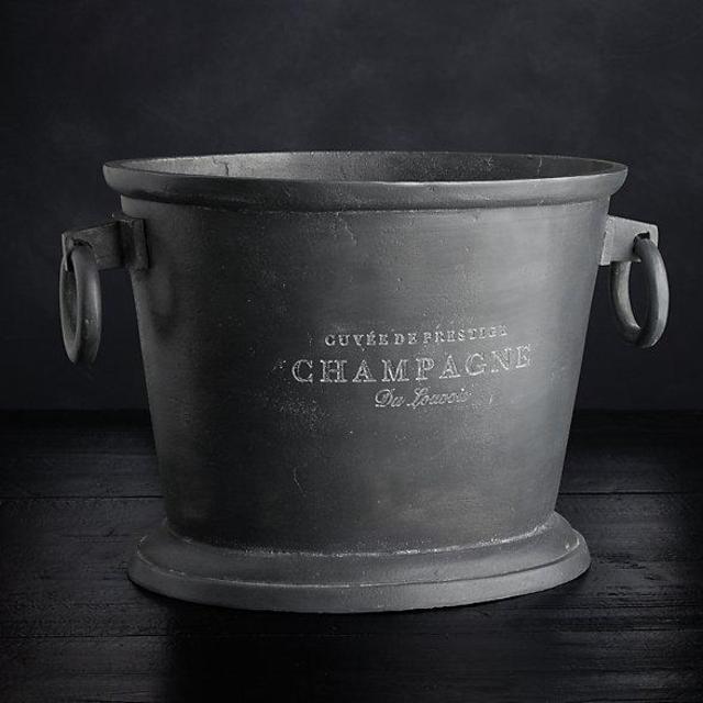 Grand Brasserie Cast Aluminum Champagne Bucket