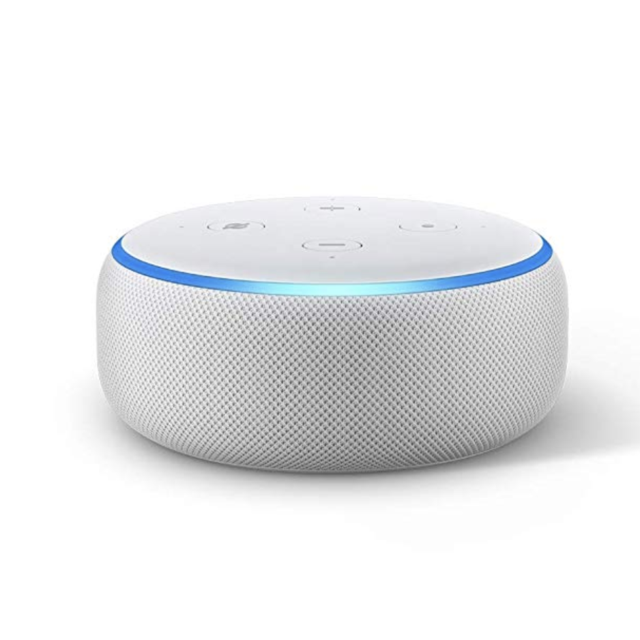 Echo Dot (3rd Gen) - New and improved smart speaker with Alexa - Sandstone