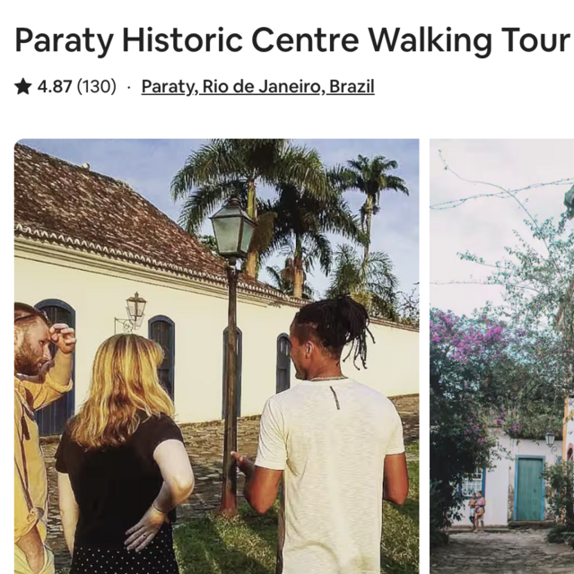 Paraty Walking Tour - Venmo Option