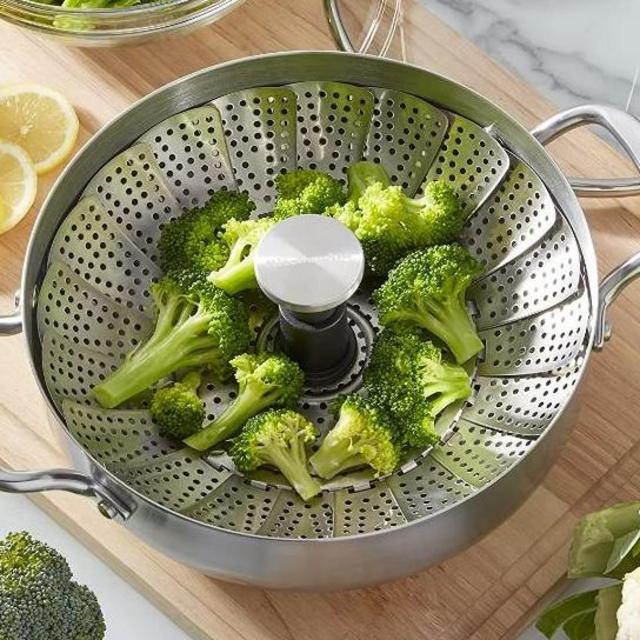 KitchenAid Universal Steamer Basket, 10-Inch, Stainless Steel