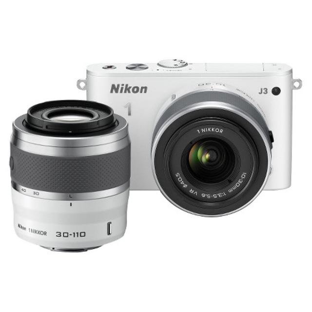 Nikon 1 J3 14.2MP Digital Camera with 10-30mm and 30-110mm Lenses