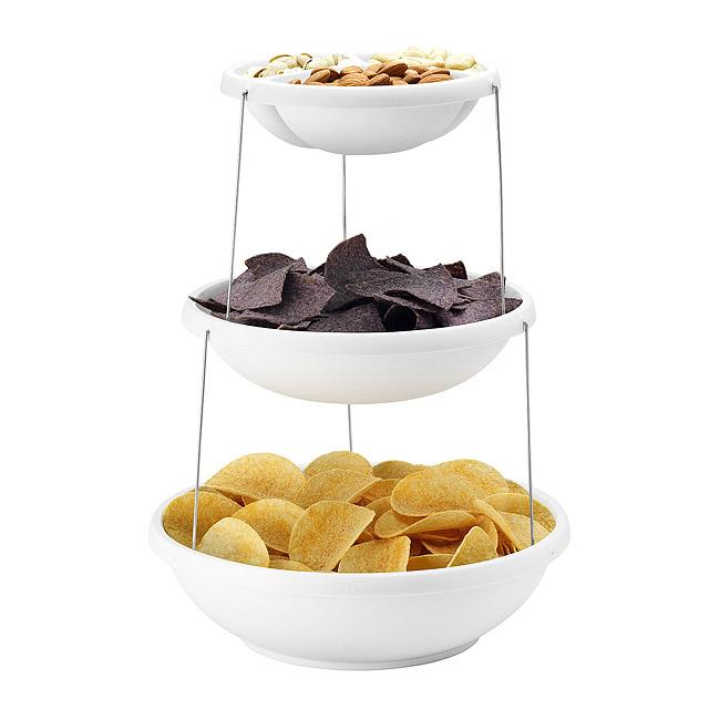 Twist Fold 3 Tiered Bowl