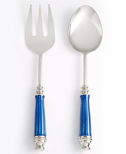 Simply Designz Serveware, Set of 2 Enamel Servers