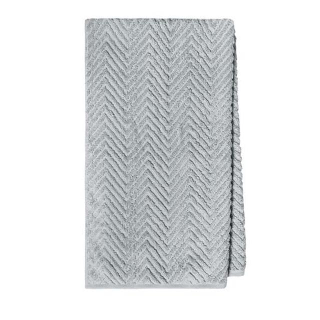 Jessica McClintock Chevron Texture Bath Towel