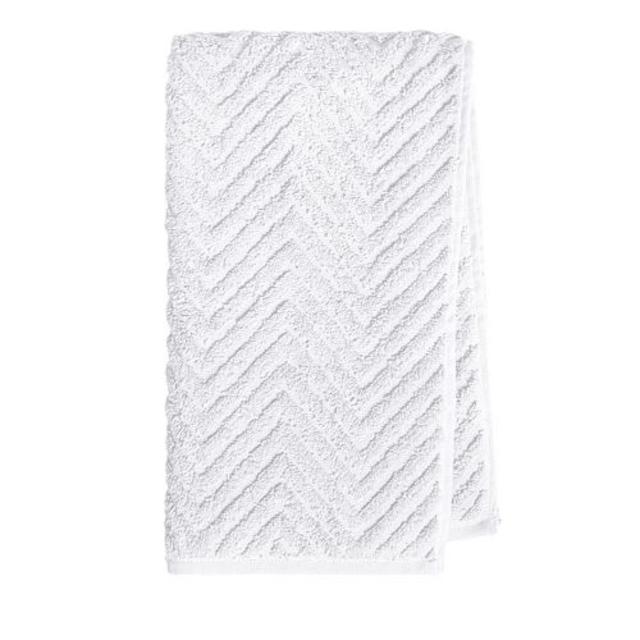 Jessica McClintock Chevron Texture Hand Towel