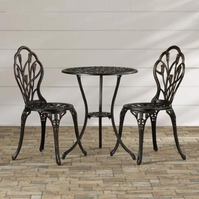 Barr Al Jissah 3 Piece Bistro Set