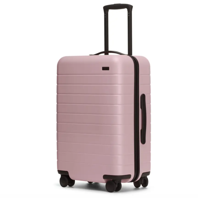 The Away Carry-on Suitcase for Emmy, in pink!