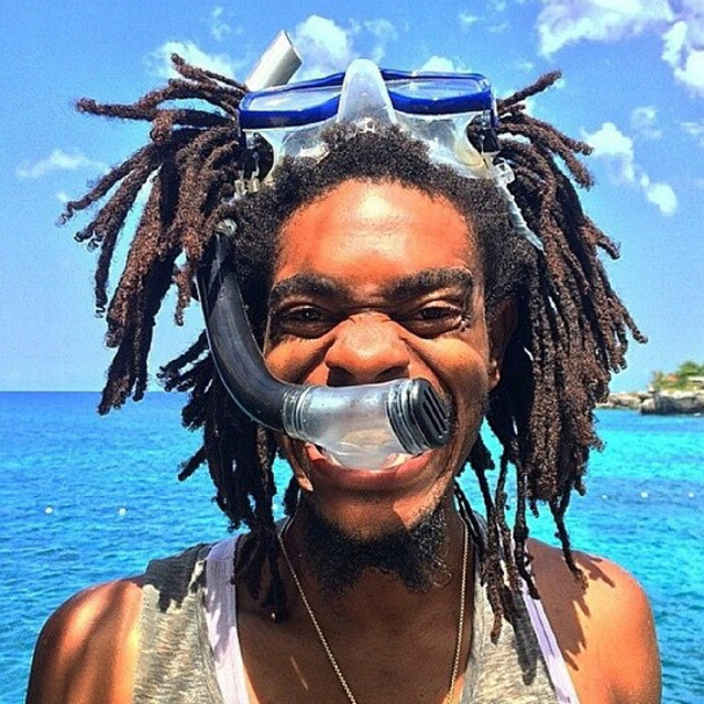 Snorkeling with Famous Vincent