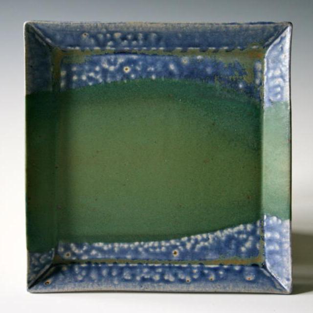 Custom Pottery Rectangular Tray by Blaine Avery