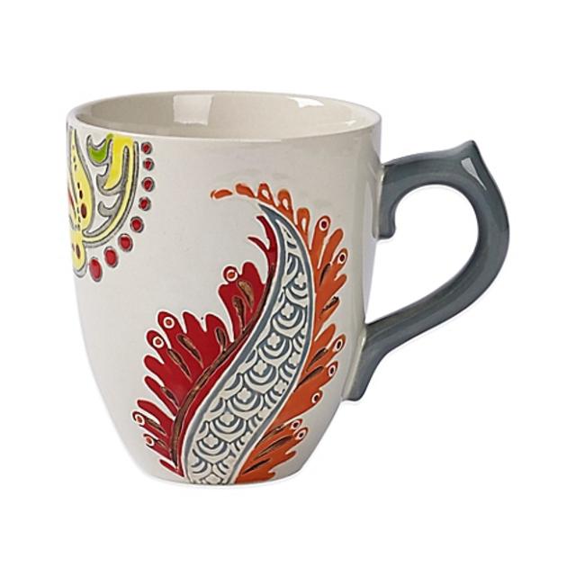 Tabletops Unlimited® Gallery Phoebe Mug in Grey