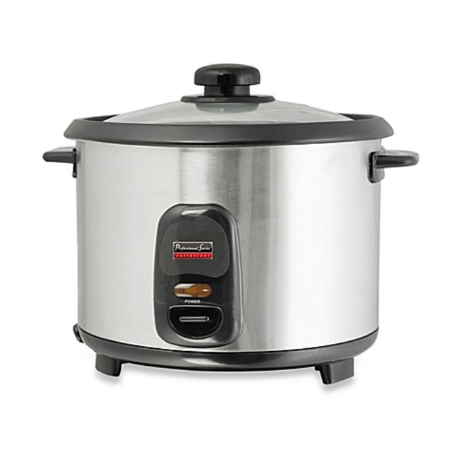 Professional Series 6-Cup Stainless Steel Rice Cooker