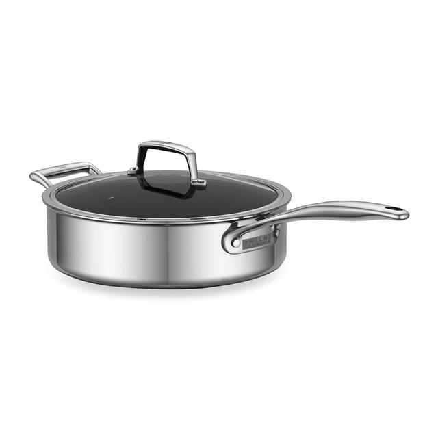 Zwilling® Energy 3-Quart Ceramic-Coated Stainless Steel Covered Saute Pan